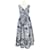 Dior Mehrfarbiges, ärmelloses, bedrucktes Kleid Mehrfarben Baumwolle  ref.1077711