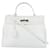 Hermès Kelly blanca 35 W/ PHW Blanco Cuero  ref.1077766