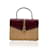 Gucci Burgundy Leather Wicker 2 Way Sylvie Small Shoulder Bag Dark red  ref.1077817