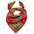 christian dior silk scarf 88x88 Red  ref.1077822