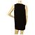 Patrizia Pepe Maglia di cotone nera con. Mini abito senza maniche con catene 2 Nero - vista 2
