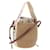 Chloé Chloe Small Woody Basket Shoulder Bag Straw Beige Auth am5021  ref.1078151