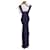 YVES SAINT LAURENT Robes T.fr 38 silk Soie Violet  ref.1078235