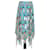 Gucci Saia azul com estampa de batom e ferramentas Seda  ref.1078335