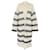 Hermès cream/Black Striped Coat Cotton  ref.1078382