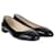 Prada Black Ballerinas Patent Loafers Leather  ref.1078383
