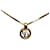 Collana con pendente color oro Dior D'oro Metallo Placcato in oro  ref.1078511