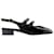 Abricot Sandals - Carel - Leather - Black/Blue  ref.1078577