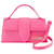 Le Bambino Bag - Jacquemus - Leather - Pink Neon  ref.1078608