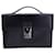 Versace Clutch with Medusa-Head and Combination Lock in Black Leather   ref.1078614