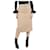 The row Neutral back-slit wool-blend skirt - size UK 8  ref.1078625
