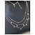 Djula Choker catene con stella triplo diamante D'oro - vista 8