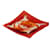 Hermès HERMES Carre Pleated Smiles em lenço do terceiro milênio Silk Orange Auth 53291 Laranja Seda  ref.1078696