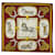 Hermès HERMES CARRE 90 GRAND APPARAT Sciarpa Seta Rossa Auth 54049 Rosso  ref.1078766