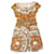 Dior Robes Soie Orange  ref.1078856