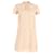 Mini-robe en dentelle ornée Sandro en coton beige  ref.1078874