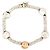 Dodo Pomellato BRACCIALE POMELLATO DODO IN ARGENTO E PERLINE D'ORO17 PERLE D'ARGENTO STERLING