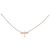 COLLANA GINETTE NY MINI LIBELLULA DF05 70 CM IN ORO ROSA 18Collana in oro K D'oro