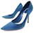 CHRISTIAN DIOR CHERIE KCA SHOES980he 36 BLUE SUEDE DEER COURT SHOES  ref.1079350