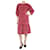 Autre Marque Pink corduroy blouse and skirt set - size UK 8 Cotton  ref.1079428