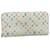 LOUIS VUITTON Cartera Insolite Portefeuille Multicolor Blanco M93753 base de autenticación8509  ref.1079750