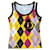 Camiseta sin mangas Christian Dior “Golf Argyle” Multicolor Algodón  ref.1079989