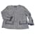 Chanel Vestes Tweed Noir Gris  ref.1080069