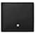 Montblanc MEISTERSTÜCK WALLET 8 compartments Black Leather  ref.1080090