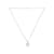 Gucci Collier à pendentif G entrelacés Argent Métal Argenté  ref.1080116