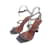 AMINA MUADDI  Sandals T.eu 38.5 glitter Silvery  ref.1080209