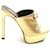 Versace Sandálias Dourado Couro  ref.1080428