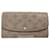 Louis Vuitton Portefeuille Iris Grey Leather  ref.1080491
