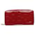 Portafoglio Zippy Louis Vuitton Rosso Pelle verniciata  ref.1080560