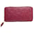 Louis Vuitton Zippy Geldbörse Rot Leder  ref.1080573