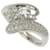 & Other Stories Platinum Diamond Ring Silvery Metal  ref.1080591