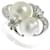 & Other Stories Platinum Baroque Diamond Pearl Ring Silvery Metal  ref.1080607
