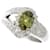 & Other Stories Platinum Diamond Titanite Ring Silvery Metal  ref.1080608
