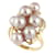 & Other Stories 18k Gold-Diamant-Perlen-Ring Golden Metall  ref.1080623