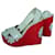 Dolce & Gabbana wedges White Red Patent leather Cloth  ref.1080647