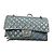 Borsa a mano Chanel in pelle blu