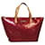 Louis Vuitton Bellevue Rosso Pelle verniciata  ref.1080762