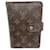 Louis Vuitton Porte papier Brown Cloth  ref.1080799