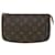 Louis Vuitton Pochette Accessoires Brown Cloth  ref.1080872