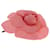 CHANEL Camelia Brosche Nylon Pink CC Auth bs8646  ref.1081055