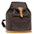 LOUIS VUITTON Monogram Montsouris GM Backpack M51135 LV Auth ar10273 Cloth  ref.1081057