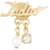 Boucles d’oreilles J’adior Dior Golden  ref.1081264