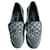 Mocassins Lock Chanel 36 Cuir Gris  ref.1081266