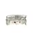 Mini strap Fendi Silvery Leather  ref.1081271