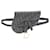 Sac pochette ceinture Saddle Dior Grau Leinwand  ref.1081301