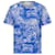 T-Shirt Dior Riviera Toile de Jouy Blau Baumwolle  ref.1081314